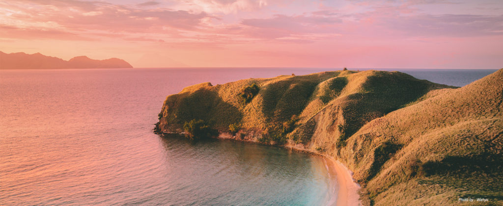 A Very Pink Sunset at the Pink Beach