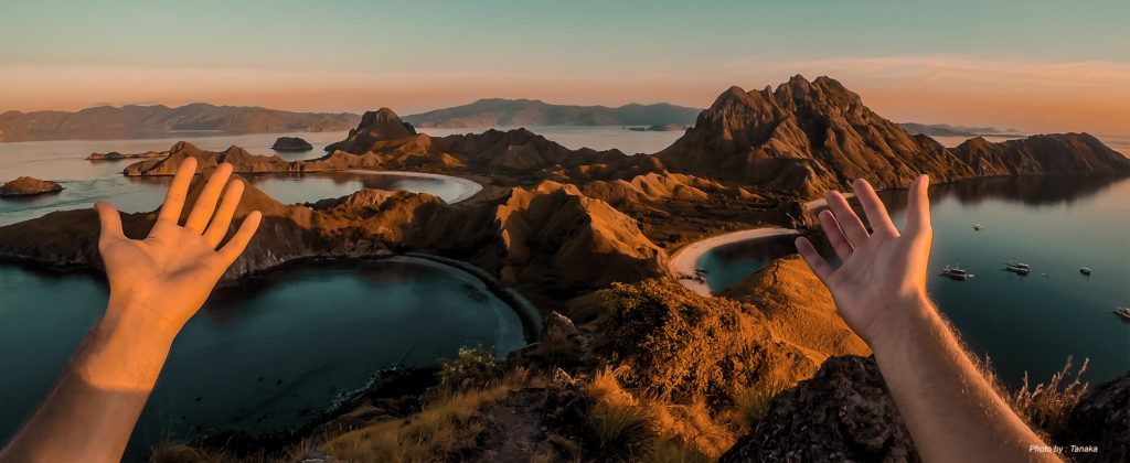 A Glowing Sunset at the Marvellous Padar Island